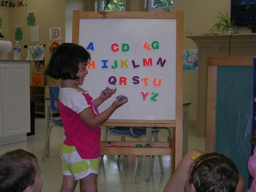 Learning the Alphabet is fun