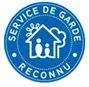 Logo services de garde reconnu