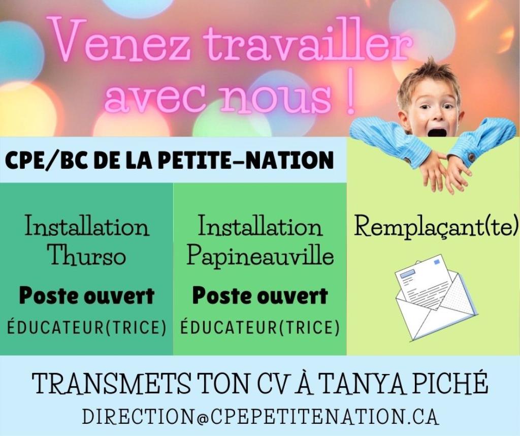 CPE/ BC de la PetiteNation CPE de la PetiteNation