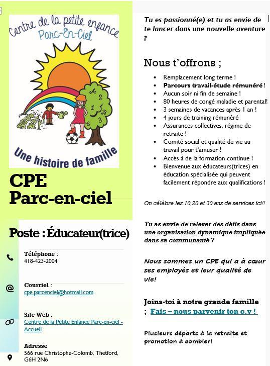 offre d'emploi