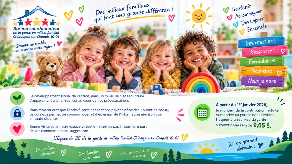 Message accueil
