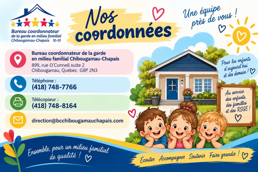 Nos coordonn&eacute;es